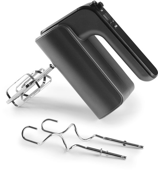 Handmixer - 350 W - Zwart/Bruin