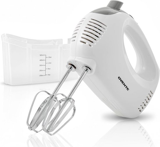 Handmixer 5 Snelheden met Opbergcase en Gardes
