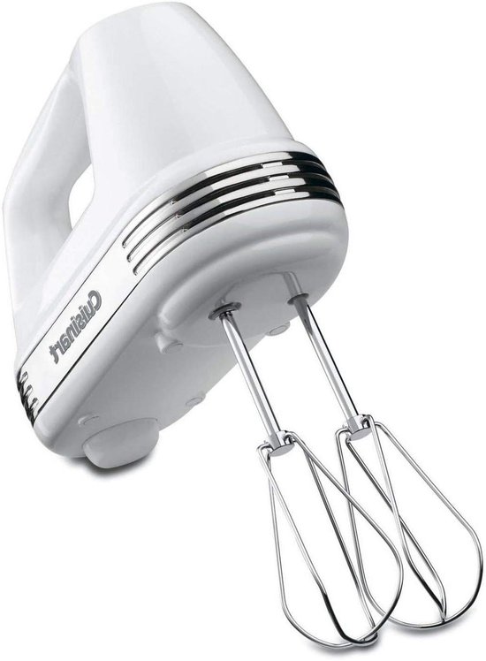 Handmixer 7 Snelheden - Keukenmixer Klopper - Beslag Maken - Automatische Feedback - 200 Watt - Zilver van Merkloos
