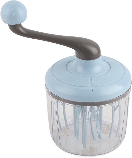 Handmixer - Eierklopper - Keukenwerk - Handmatig ontwerp - 1100ml capaciteit - Wit