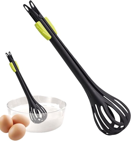 Handmixer Keuken - Spatel Klopper - Bakken en Koken - Ergonomisch Handvat - Niet gespecificeerd - Zwart