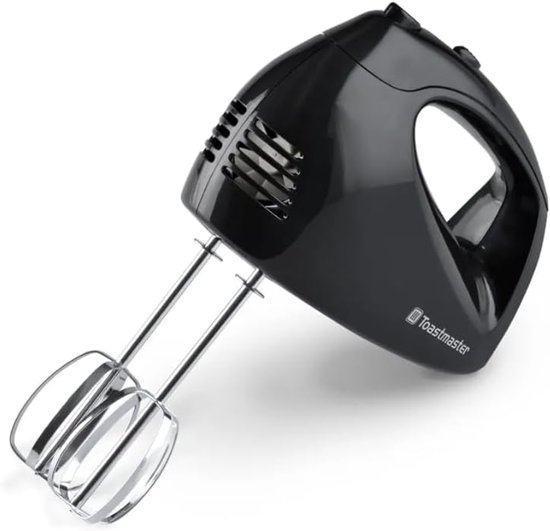Handmixer - Keukenmixer - Bakken en Koken - 5 Snelheden - 150 Watt - Zwart