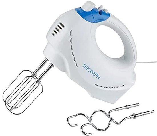 Handmixer - Keukenmixer - Bakken en Koken - 6 snelheden met turbo - 18 x 9.5 x 28 cm