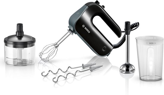 Handmixer - Keukenmixer - Bakken en Koken - 850 Watt Kracht - 14x7x20cm - Zwart van Merkloos