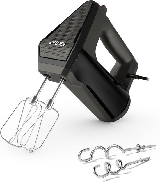 Handmixer - Keukenmixer - Bakken en Mixen - Krachtige 600 Watt Motor - 1.21 Kilogram - Zwart