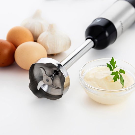 Handmixer - Keukenmixer - Bakken Mixen - 750 Watt Vermogen - Zwart van Merkloos