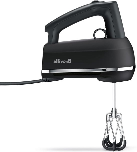 Handmixer - Keukenmixer - Beslag Maken - Met Scraper Beaters - 300 Watt - Zwart