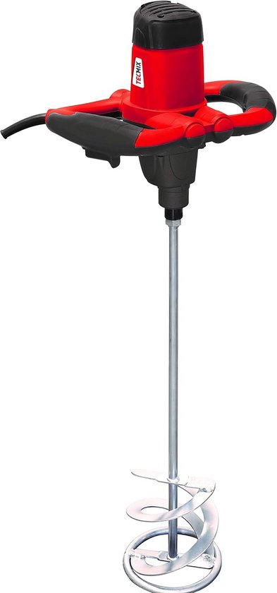 Handmixer - Keukenmixer - Mixen van beslag - Krachtige motor - 1220 watt - rood van Merkloos