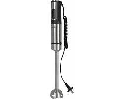 Handmixer - Keukenmixer Staafmixer - Eten Bereiden - Elektronische Snelheidsregeling - 15 meter Snoer - Zwart