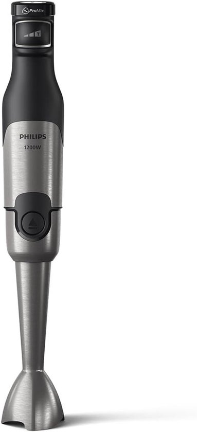 Handmixer - Keukenmixer Staafmixer - Mengen en Mixen - ProMix Technologie - 22cm Hoog - Zwart van Merkloos