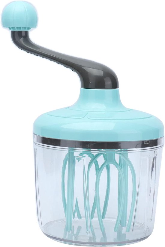 Handmixer Met Handvat - Keukenmixer Klopper - Creme Slaan - Afneembare Handgreep - 460 Gram - Lichtgroen van Merkloos
