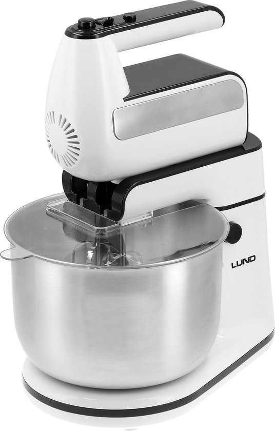 Handmixer met RVS Mengkom – 500W