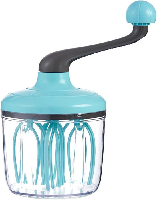 Handmixer met slinger - Keukenhulp roerder - Beslag maken - Afneembare handgreep - 27 x 13 x 10 cm - Lichtgroen