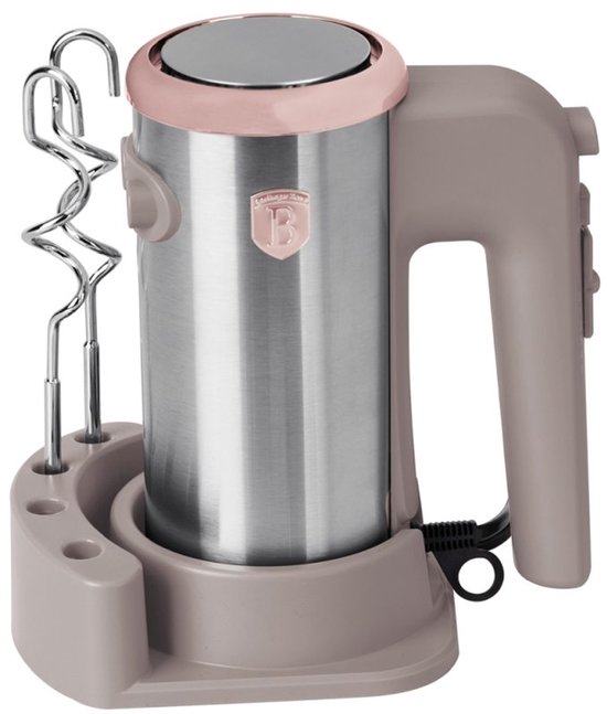 Handmixer met standaard uit de Taupe Collection