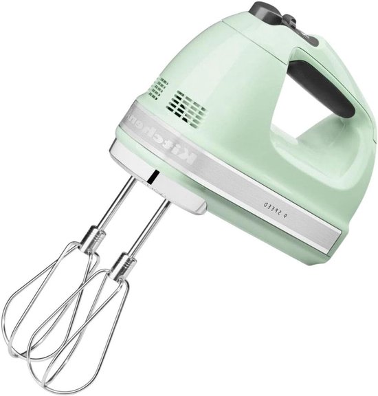 Handmixer - Mixer Keukenmachine - Bakken en Koken - Digitale Snelheidsregeling - 85 Watt - Pistache Groen van Merkloos