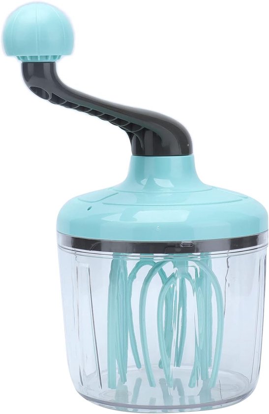 Handmixer PP Handheld Spatwaterdichte Keuken Eiklopper Garde Handmixer PP Handheld Eiklopper Ei Mixer Handmatige Eierklopper met Afneembaar Handvat