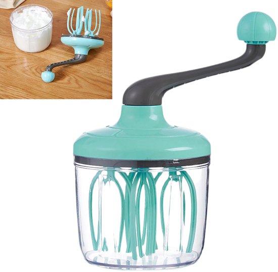 Handmixer - Roterend - Groen - Kunststof