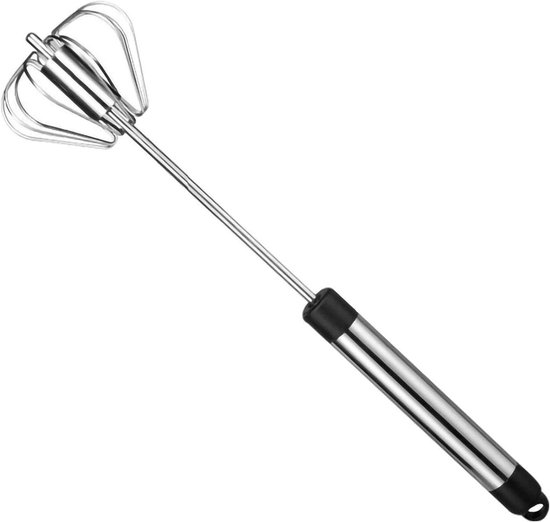 Handmixer RVS - Keuken Garde - Beslag Maken - Semi-Automatisch - 30 cm - Zilver