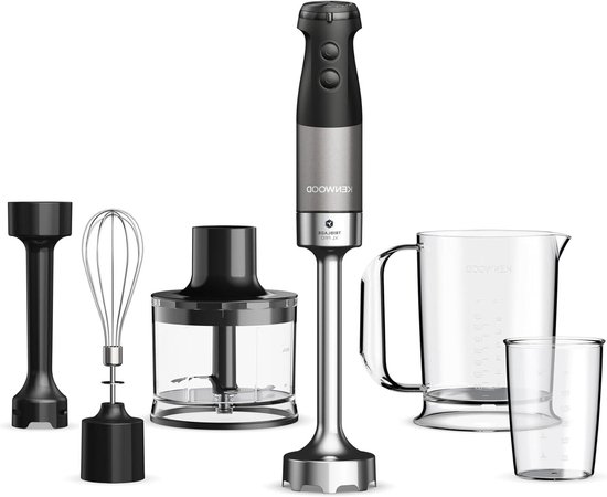 Handmixer Staaf - Keukenapparaat - Maaltijden Bereiden - Krachtige Motor - 1200 Watt - Zwart