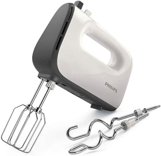 Handmixer Viva Collection met 450 Watt - 5 Snelheden en Turbo Stand voor Krachtig Mixen en Kneden van Philips
