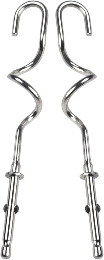 Handmixers vervangende kloppers 2-pack - RVS - Antiroest - Duurzaam gebruik - ShopVlot