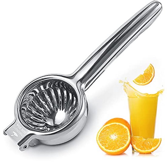 Handpers Citrus Juicer - RVS 304 voor Snel en Efficiënt Sap maken van Citroen en Limoen van Merkloos