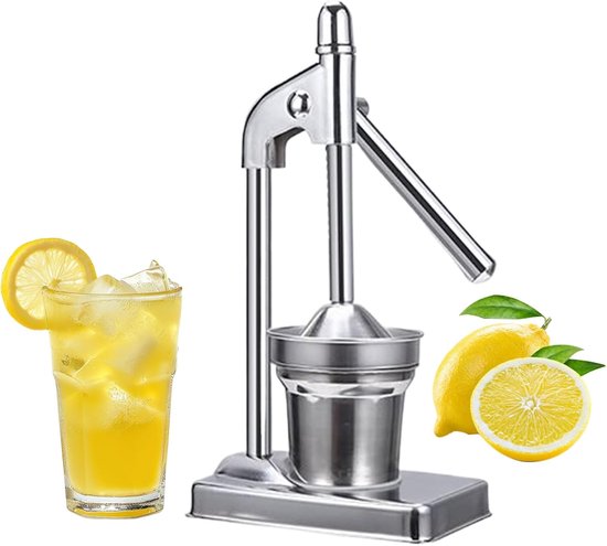 Handsapcentrifuge - Citruspers - Sap Maken - Roestvrij Staal - 159 x 194 x 159 cm - Zilver