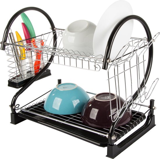 HANGZHOU A LINK STAR TECHNOLOGY - Suszarka - Dubbel Decker - Zwart - Staand van Merkloos