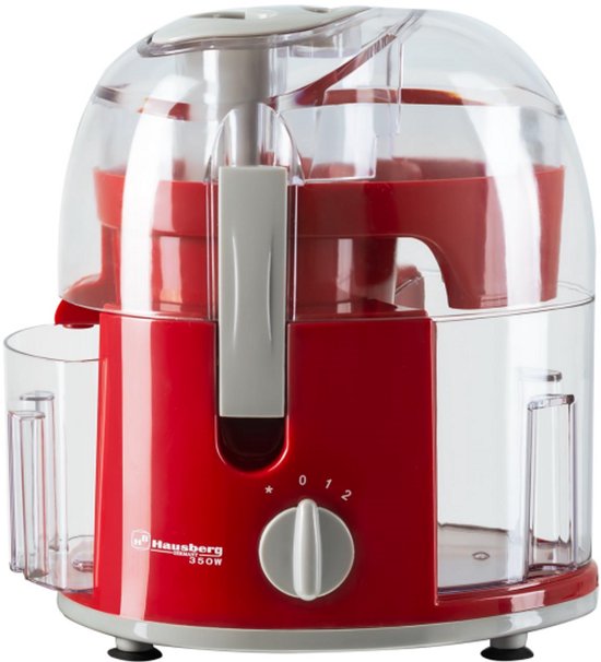 Hausberg sapcentrifuge HB-7500 Juicer - 350W - Zwart - 3 snelheden - 400ML