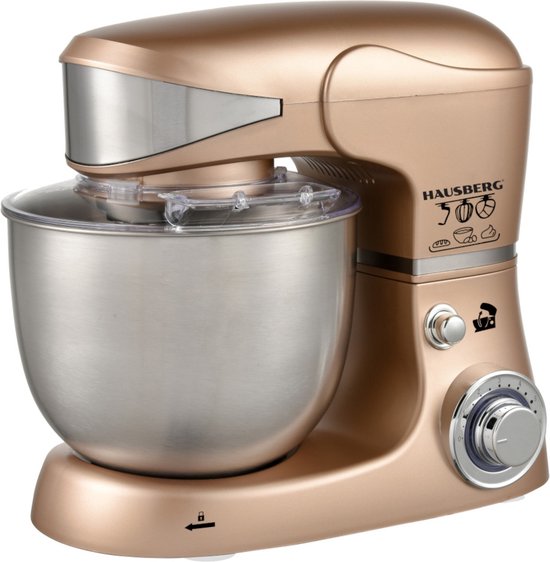 Hausberg Staande Mixer Goud HB-7620AU van Merkloos