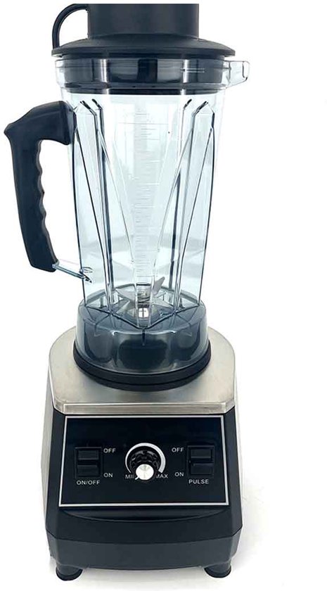 HCB® - Professionele Horeca Blender - 2 liter - 1800 Watt - 230V - 24x20x52 cm (DxBxH) - 8 kg - 8308 van Merkloos