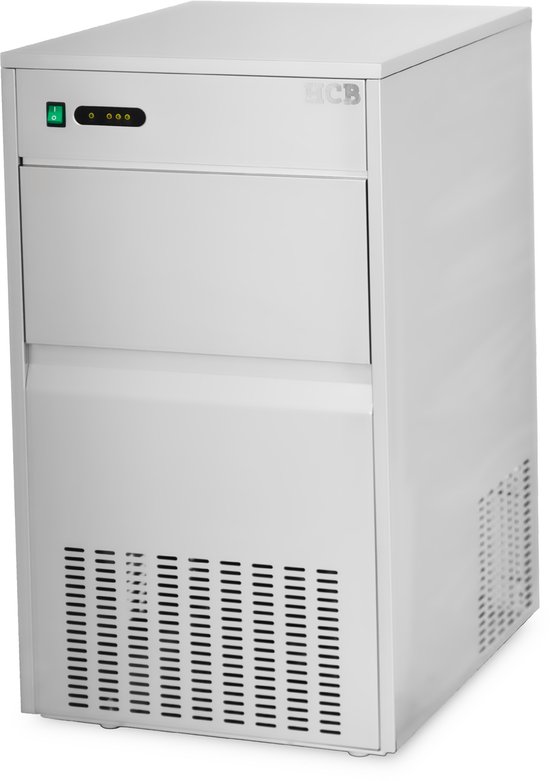 HCB® - Professionele Horeca IJsblokjesmachine - 80 kg p/d - RVS / INOX - 230V - IJsblokjes machine - 61.2x50x90 cm (DxBxH) - 48 kg - 2983 van Merkloos