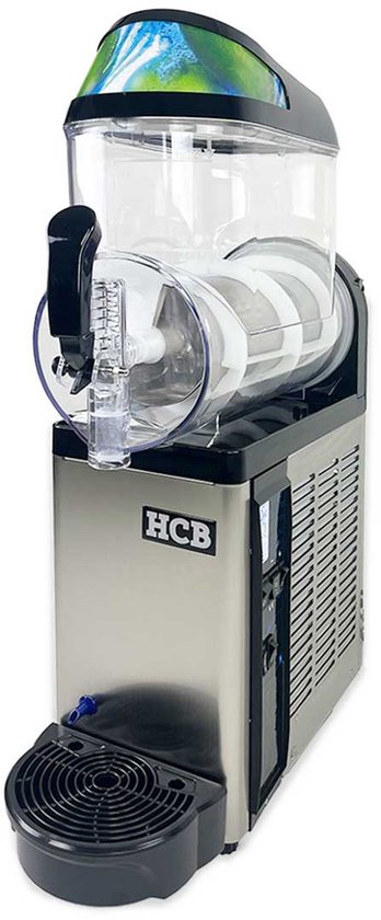 HCB® - Professionele Horeca Slushmachine - 1 x 12 liter - 230V - Slush puppy machine - 51x22x79.5 cm (DxBxH) - 23 kg - 9969 van Merkloos