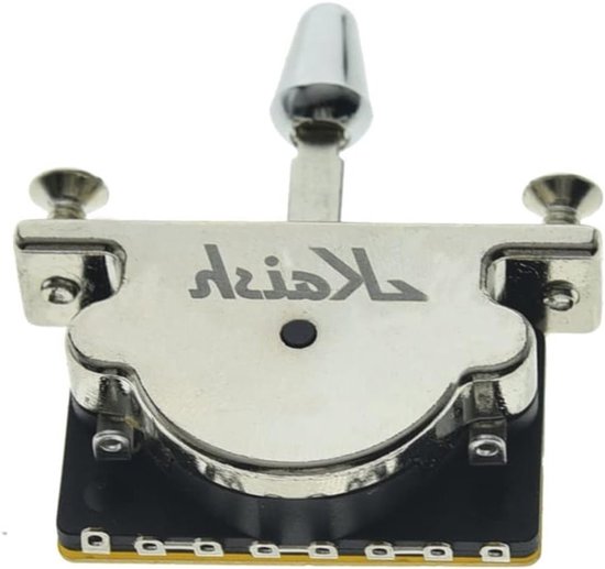 Heavy Duty 3-Weg Gitaar Pickup Schakelaar met Chrome en Plastic Tip voor Strat en Tele Gitaren