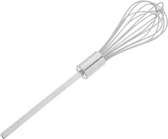 Heavy Duty Rvs Handmixer Opzetstuk Langgerekte Klopper Voor Boormixer Keuken Accessoires Efficiënt Mixen Van Deeg Ei Voor Bakken Eenvoudig Te Reinigen Vervangen van Merkloos