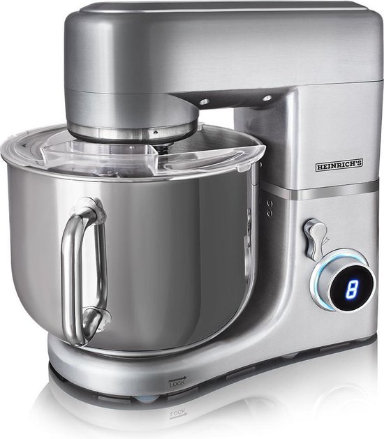 Heinrich's HKM 8120 - kneedmachine - keukenmachine - 12 liter XXXL - 1800 Watt van Merkloos