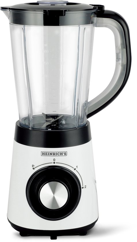 Heinrich's HPM 8164 - Blender - Universele Mixer - Wit - 500W - BPA vrij van Heinrich's