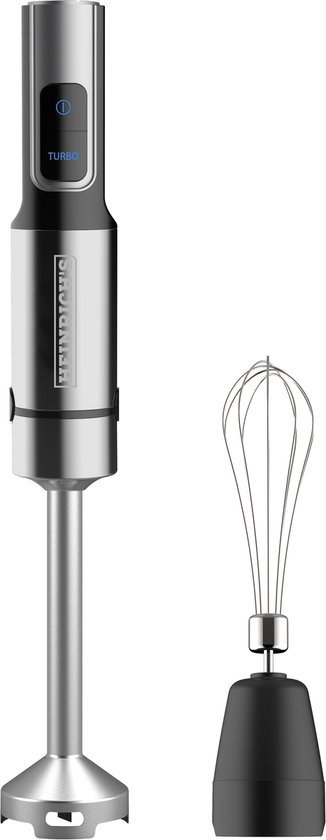 Heinrich's HSM 8614 - Staafmixer - met garde 2in1 - 1500W - RVS van Heinrich's