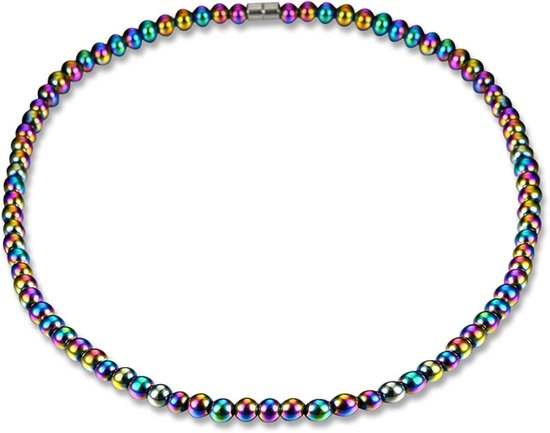Hematiet Ketting voor Gezondheid en Welzijn, Magnetische Therapie, Sieraden voor Vrouwen en Mannen, Perfect Cadeau Idee