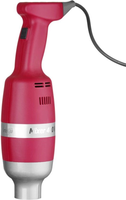 Hendi 224380 blender Staafmixer 400 W Rood, Roestvrijstaal van HENDI