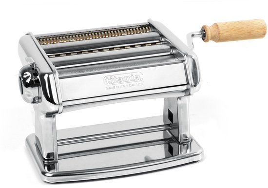 Hendi 226407 - Pastamachine - Tagliatelle en Fettuccine - Handmatige Bediening - RVS