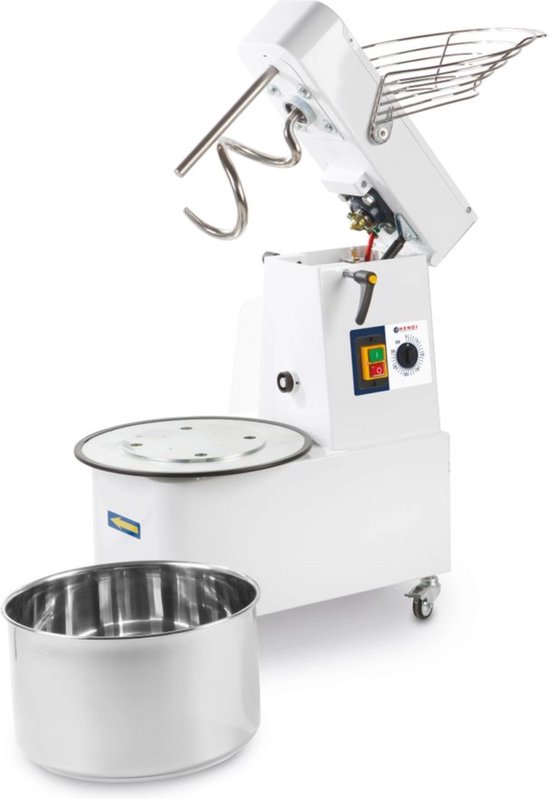 Hendi Deegmachine - kantelbare kop - verwijderbare mengkom - 35 kg/u - 10L van HENDI