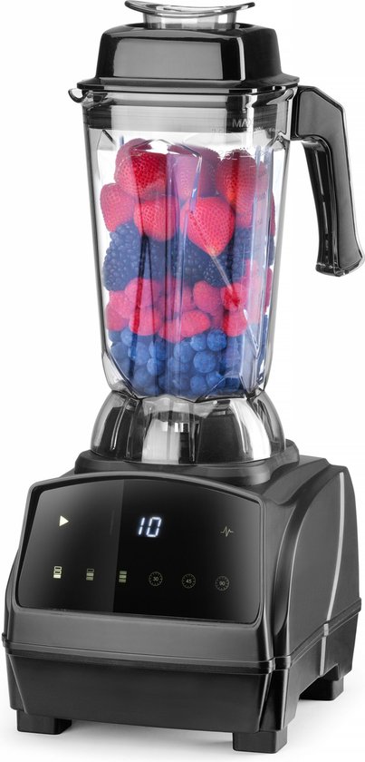 Hendi Digitale Bar Blender - 2,5 Liter - Zwart - 1680W - 220x240x(H)535mm van HENDI