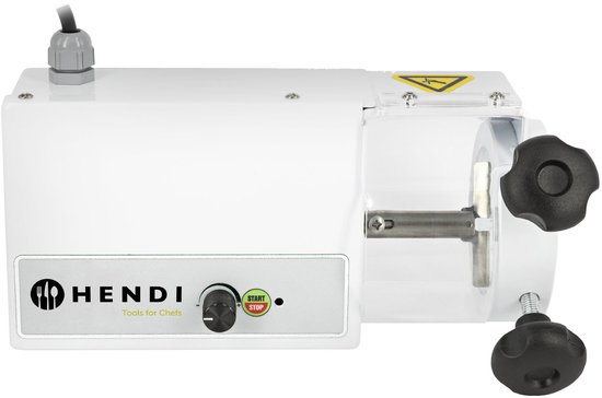 Hendi - Elektrisch Pasta Snijmes - 0-80 RPM - 240x110x70mm van HENDI