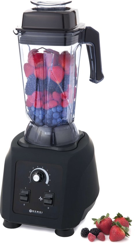 Hendi Elektrische Blender Zwart 2,5 Liter van Hendi