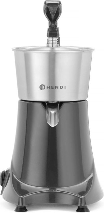 HENDI Elektrische citruspers – roestvrij staal – met spatscherm – 230W – 210x330x585 mm van Merkloos