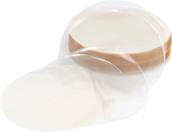 Hendi Hamburger scheiders - biologisch afbreekbaar - transparant cellulose - ø130 mm - 1255 stuks van Hendi