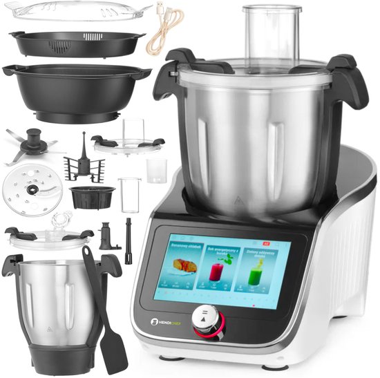 Hendi HendiChef IPC - Keukenmachine - 20 Functies - 4,5L - 1400W van HENDI