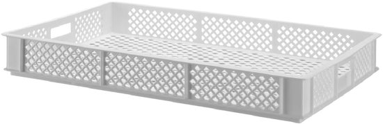HENDI Pastadroogkist - Geperforeerd - HDPE - 600x400x70mm - Wit van Hendi