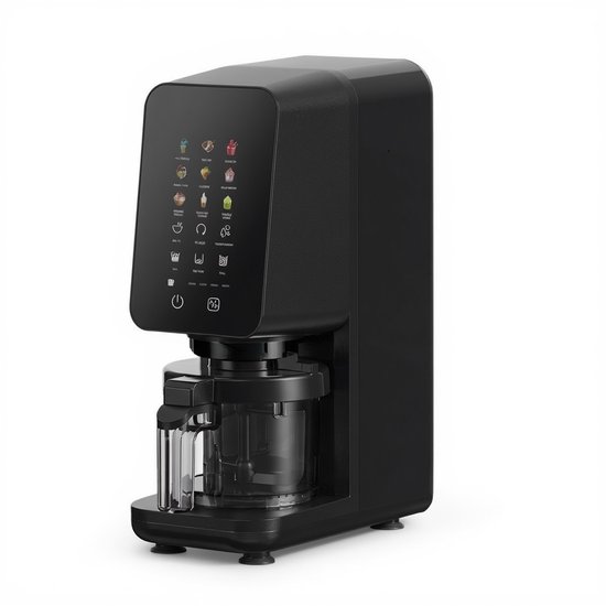 Herman den Blijker - IJsmaker 12-in-1 - Met 12 automatische programma’s - Inclusief 3 bekers van 500 ml - Digitaal display - 2500 RPM motor - Voor roomijs, sorbet, yoghurtijs en milkshakes
